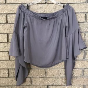 Missguided Grey Top